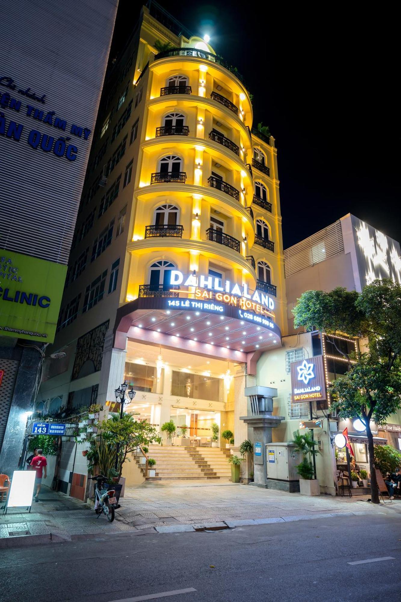 Dahlialand Saigon Hotel & Swimming Pool - Ben Thanh Market, District 1 Ho Chi Minh-staden Exteriör bild